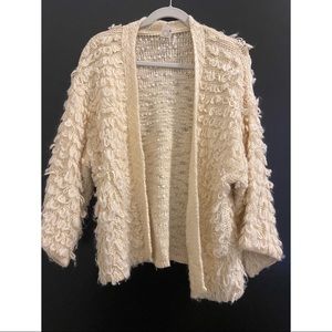 ANTHROPOLOGIE LOOP STITCH CARDIGAN